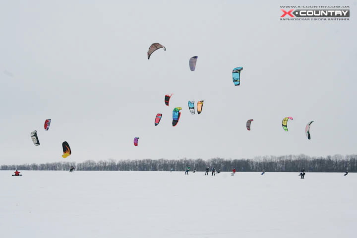 IV Открытый Чемпионат Харькова по сноукайтингу 2016